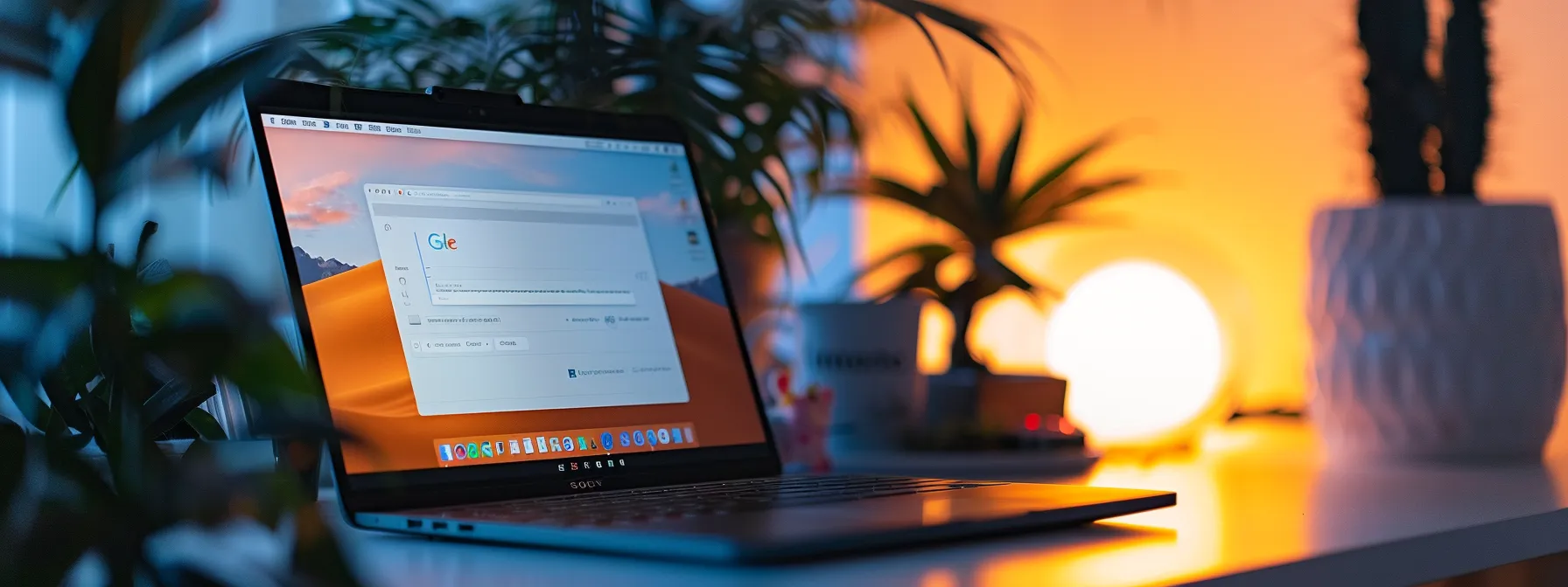 a sleek and modern firefox browser interface displaying the integration of google lens for document scanning and adblock firefox for enhanced ad-blocking capabilities.