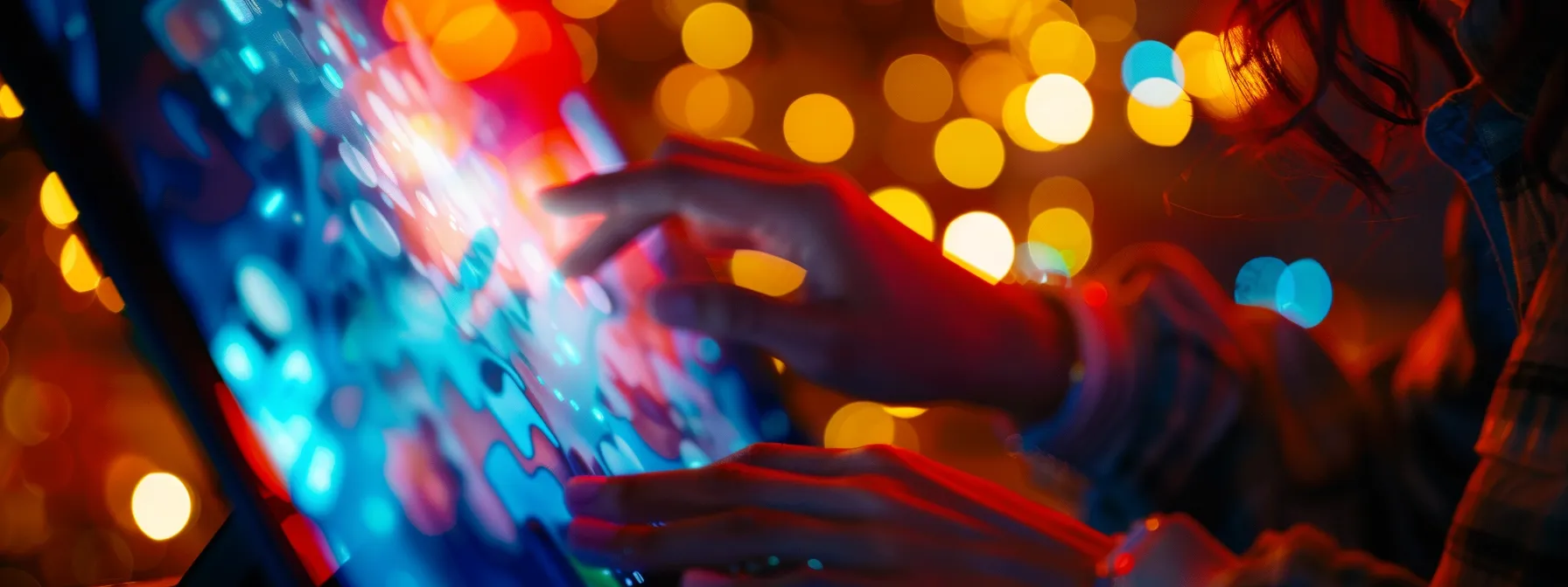 a person customizing their firefox browser with a vibrant array of add-ons and personal preferences, showcasing the browser's commitment to user-centric features.