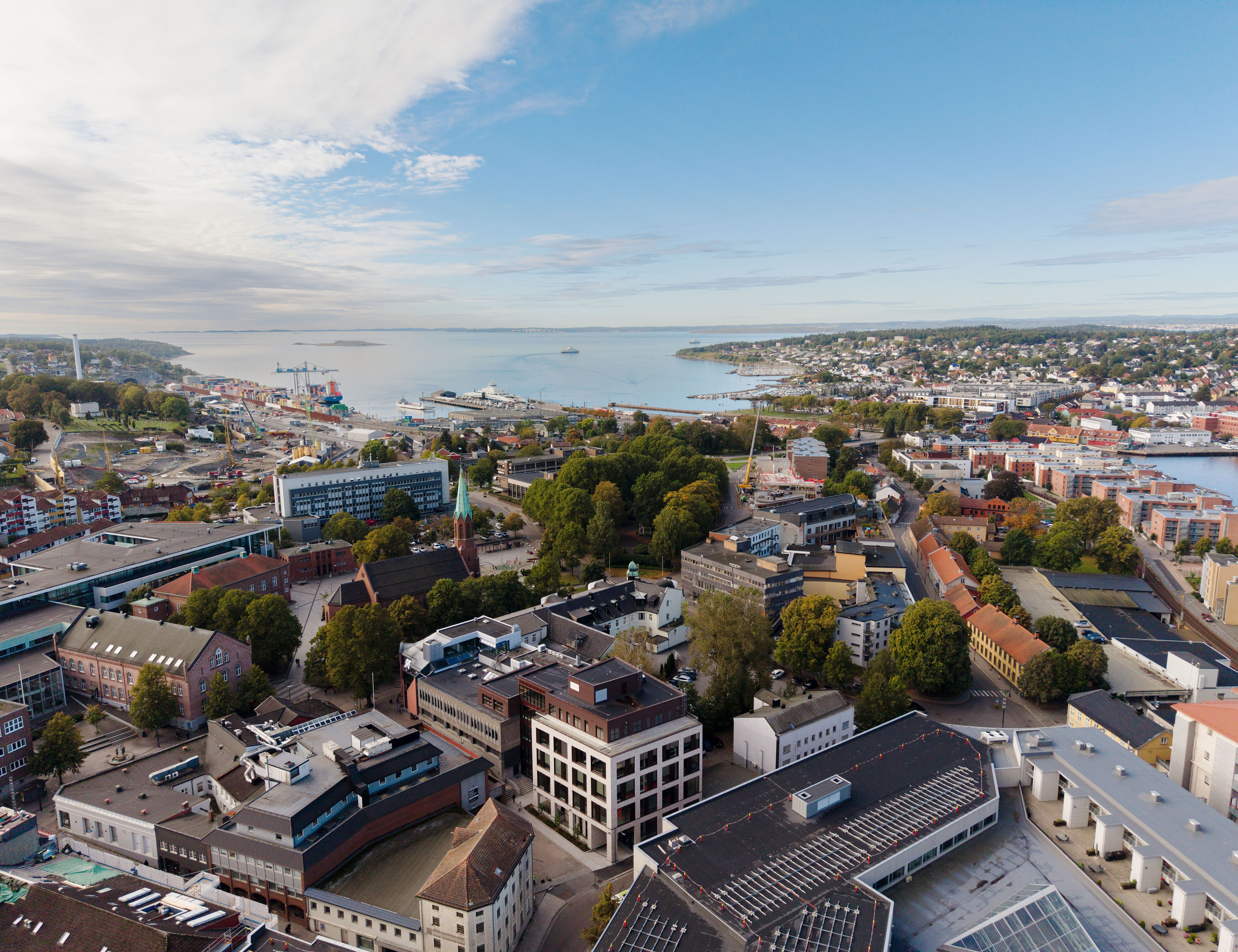 Fasade mot Dronningensgate