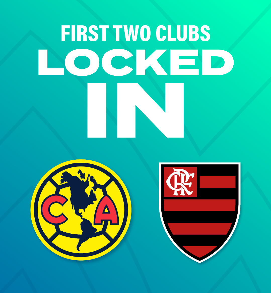 Flamengo and Club America Logos for World Sevens Football Announcement