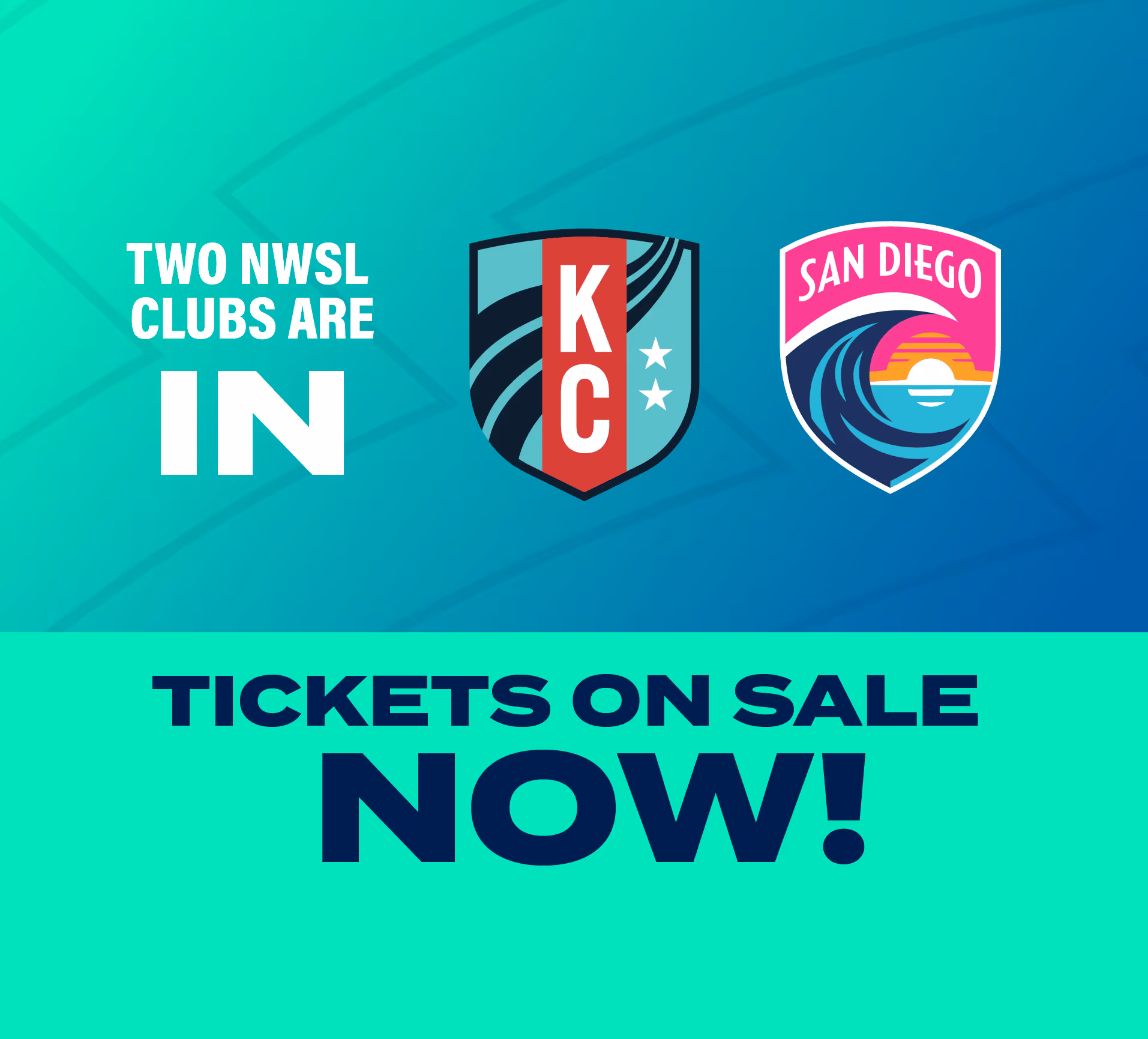Kansas City Current and San Diego Wave FC Logos, Tickets on sale now