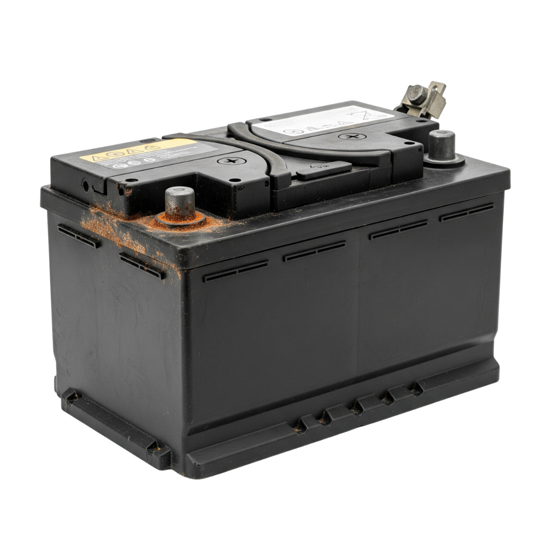 bilbatterier som ligger i hög på skrotify.se
