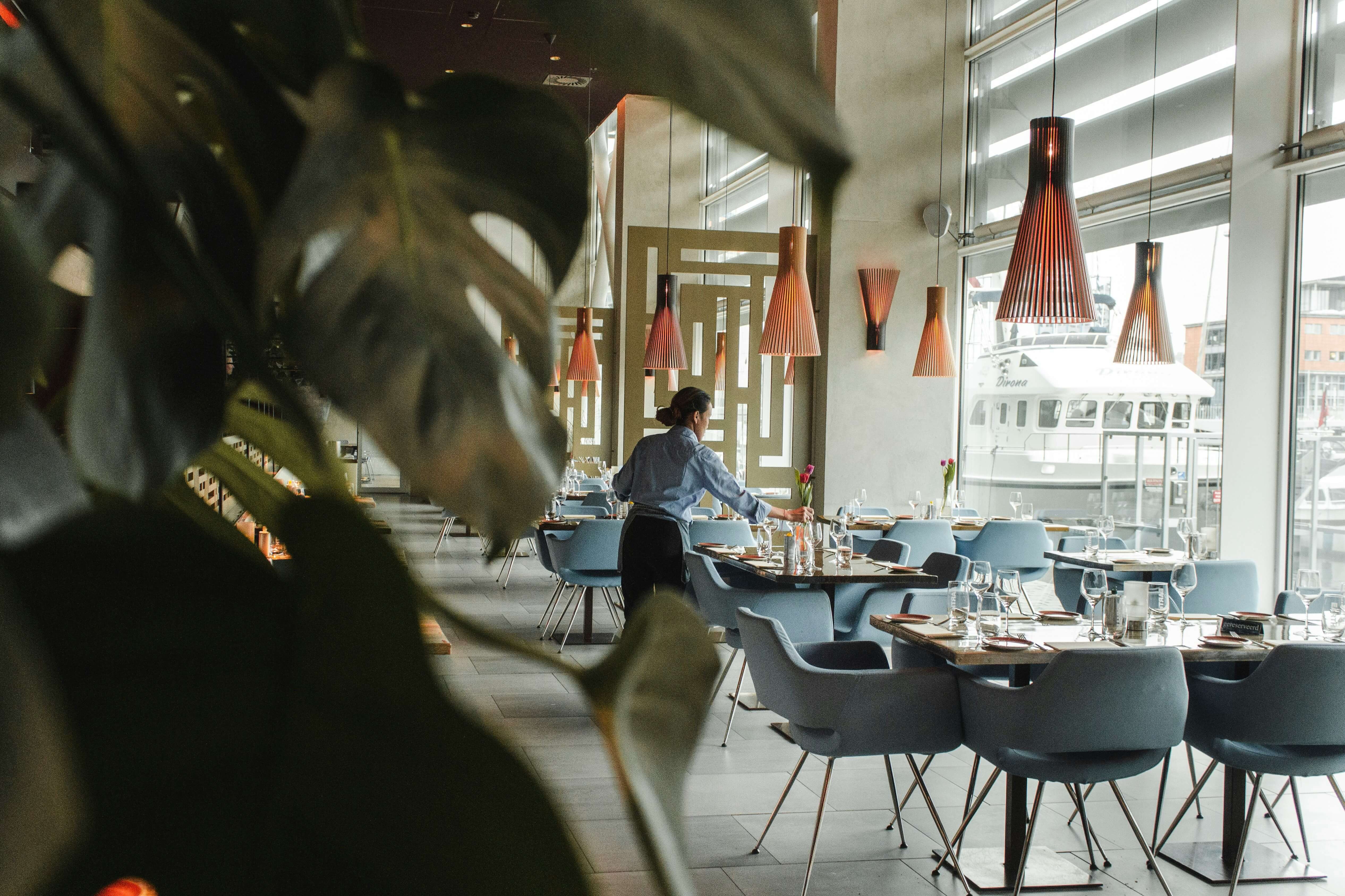 Restaurant interior representing the restaurant chain case study