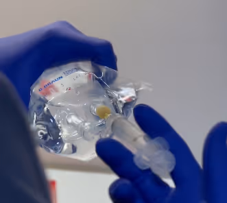 image of pharmacist explaining medication to a customer