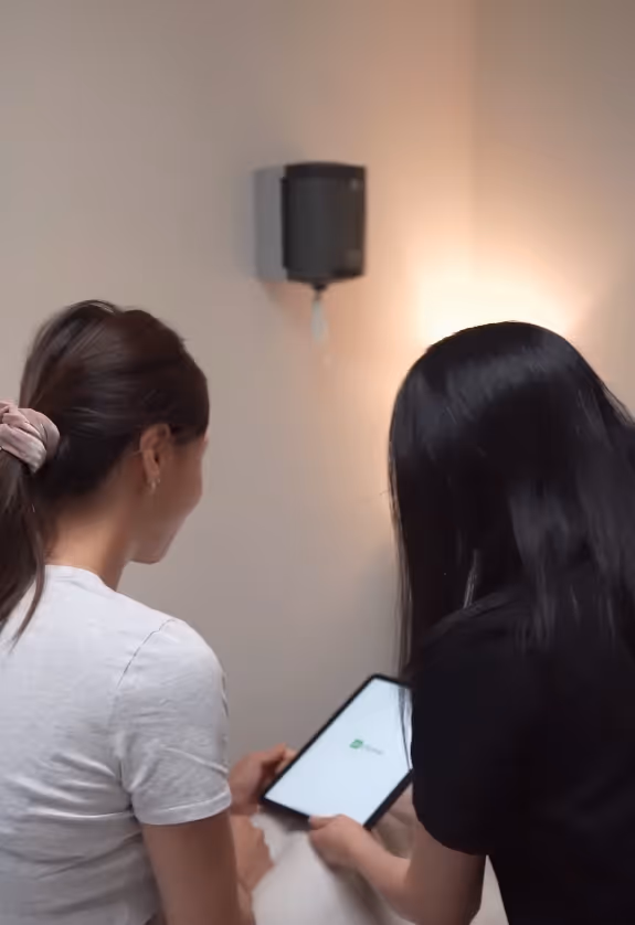 Mid Consultation at a Skincare and Plastic Surgery clinic in Southern California