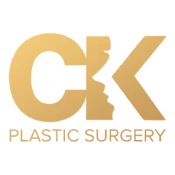 CK Plastic Surgery Logo Golden