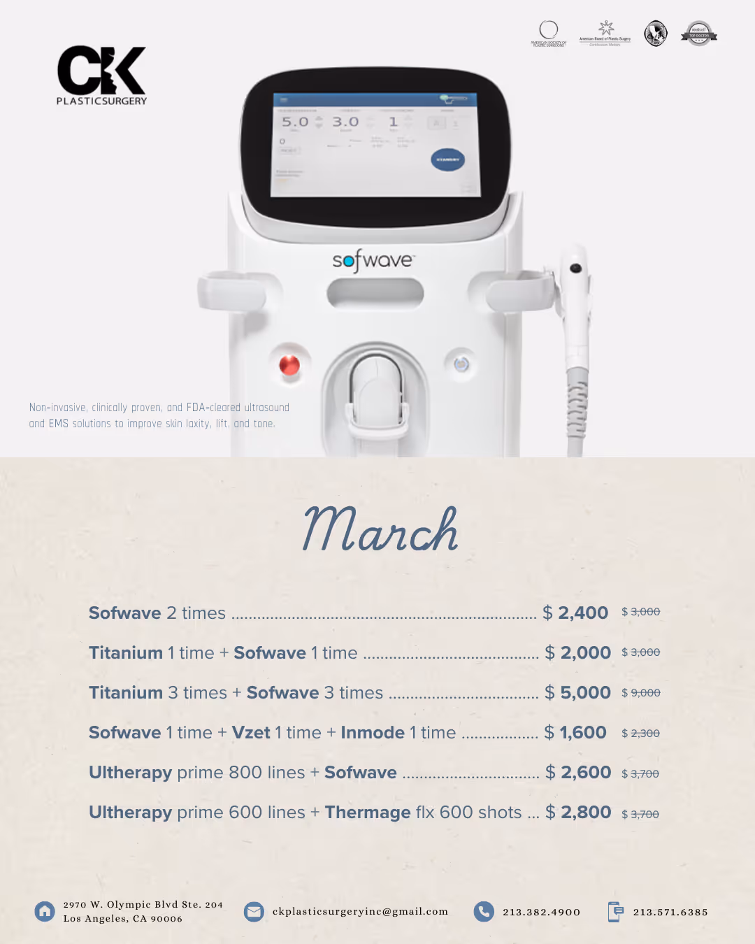 Skincare rejuvination special discounts in koreatown los angeles california