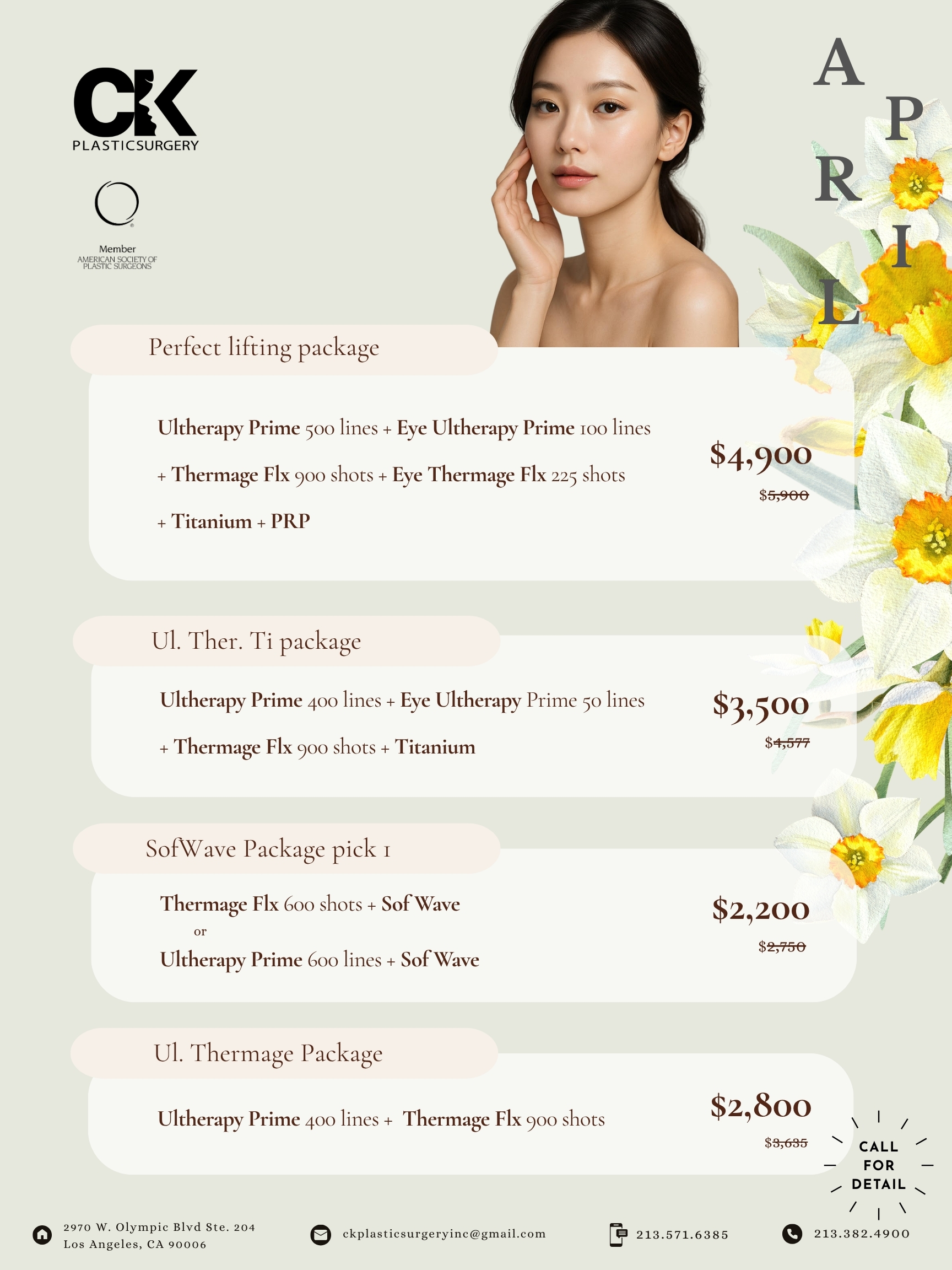 Skincare rejuvination special discounts in koreatown los angeles california