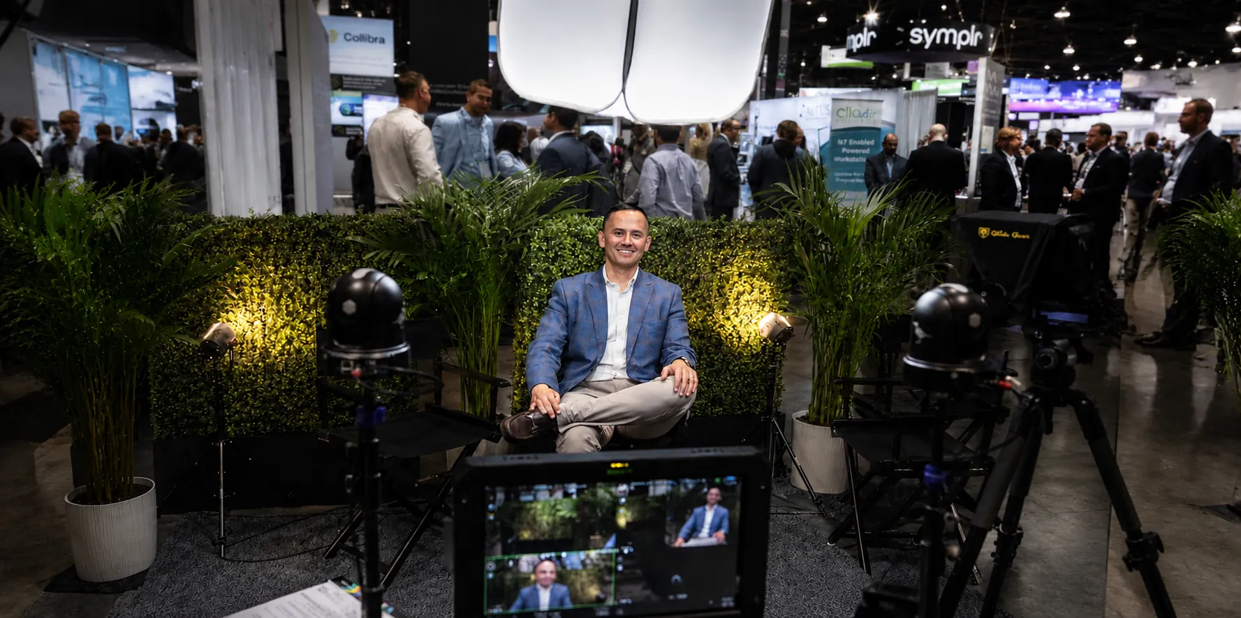 Brand activation at an event