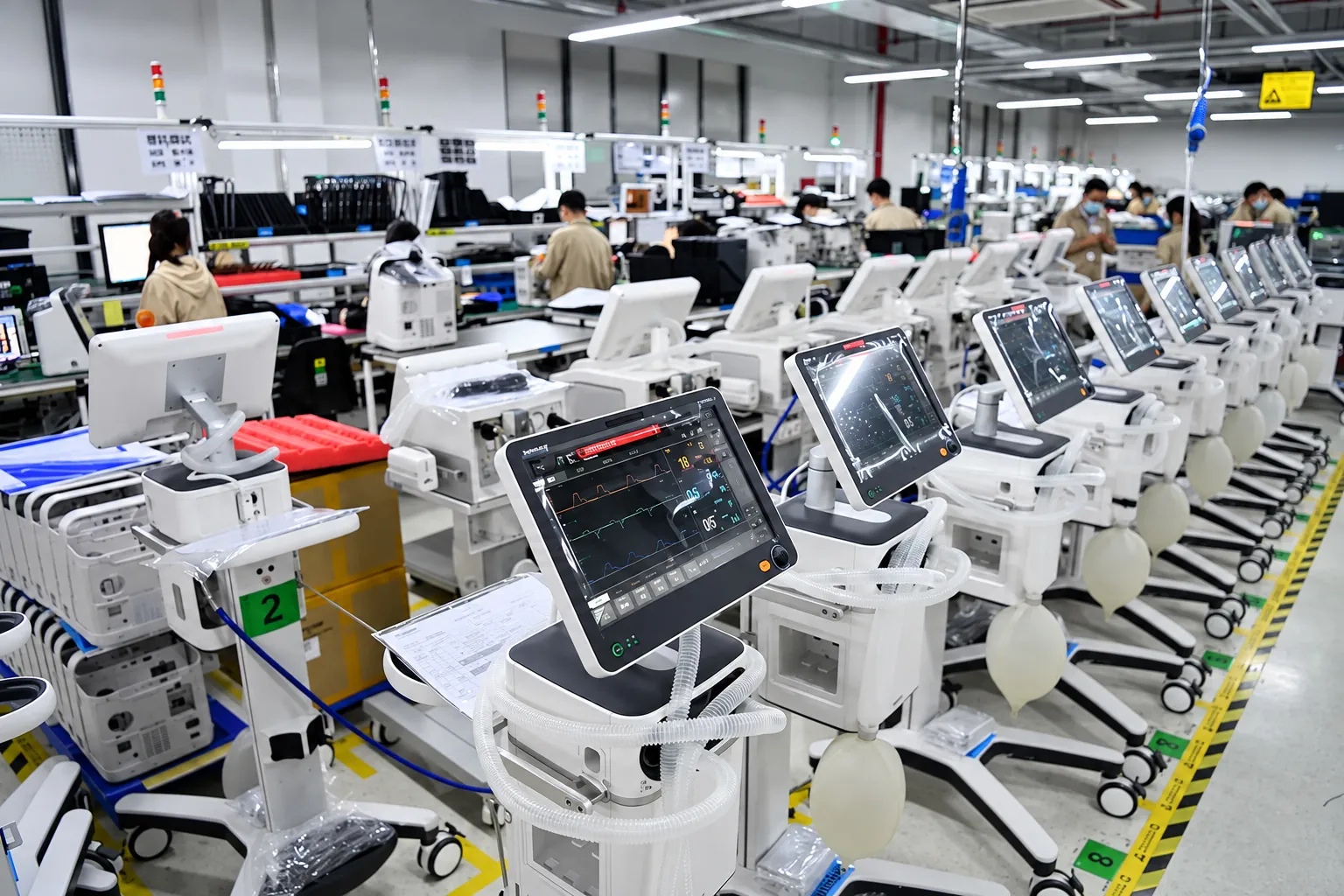 Medical device team preparing a first commercial launch after FDA clearance