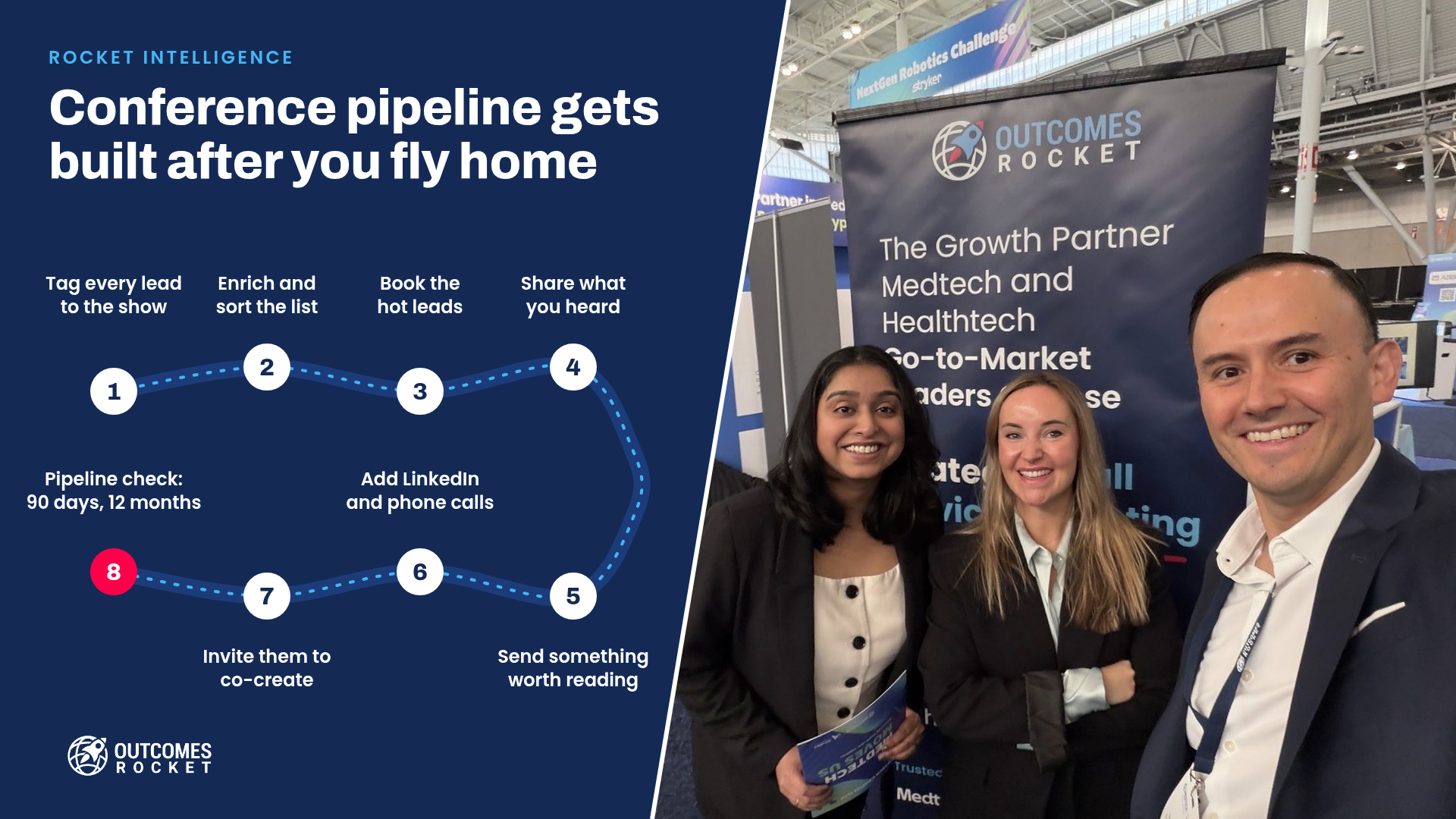 Conference Pipeline Gets Built After You Fly Home