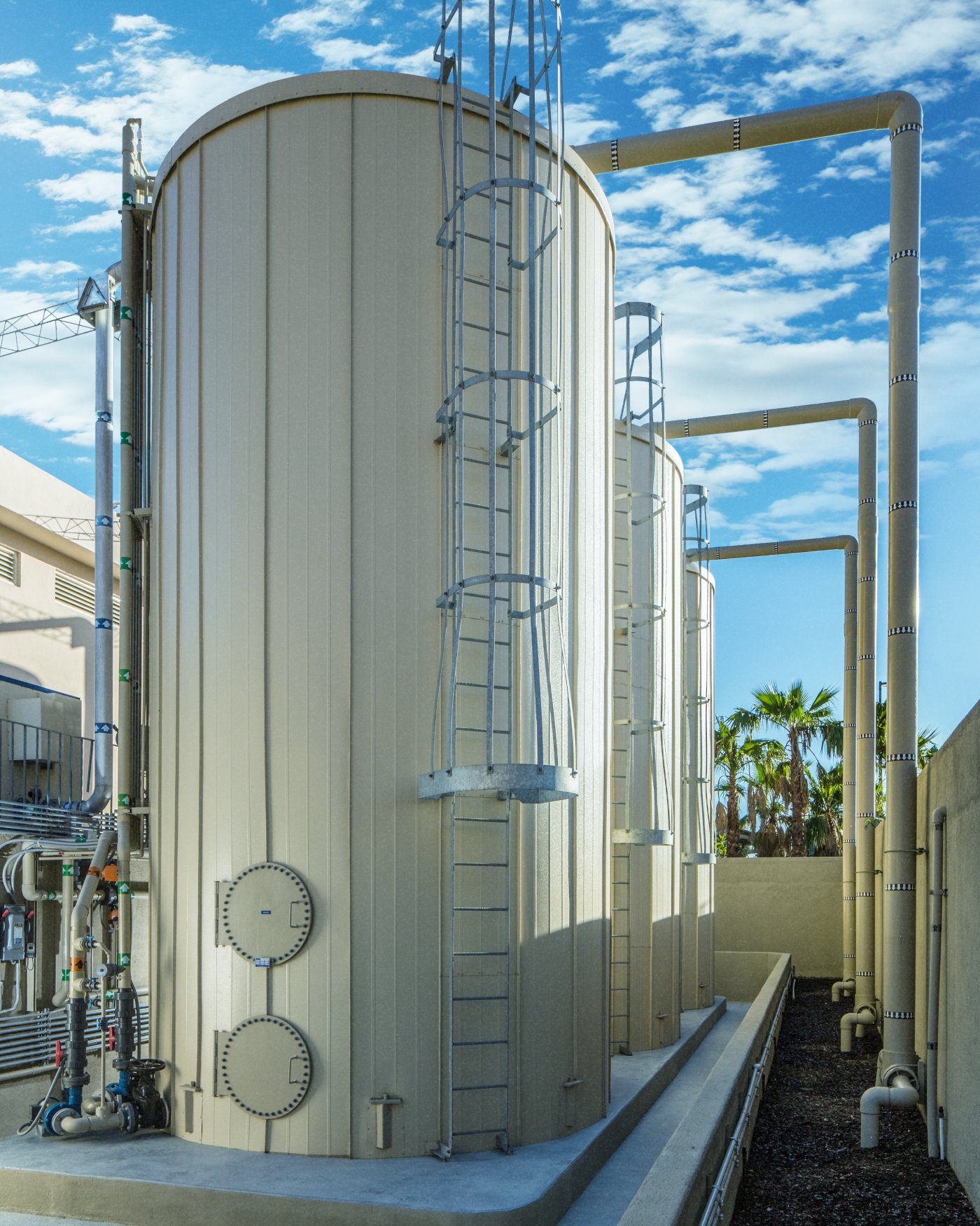 Photo of water treatment container