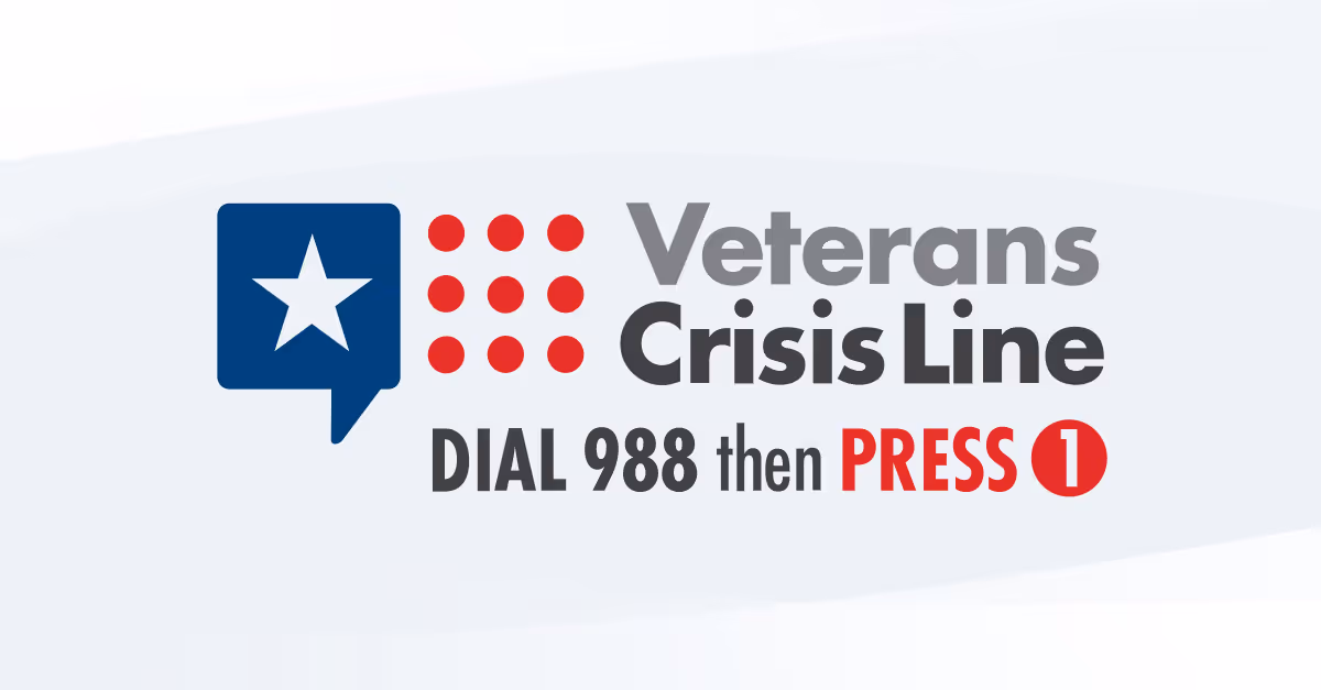 veteran crisis line number