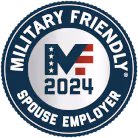  military, friendly, spouse, employer, 2024 badge