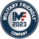  military friendly company, 2023 badge