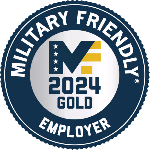 2024 military friendly employer badge