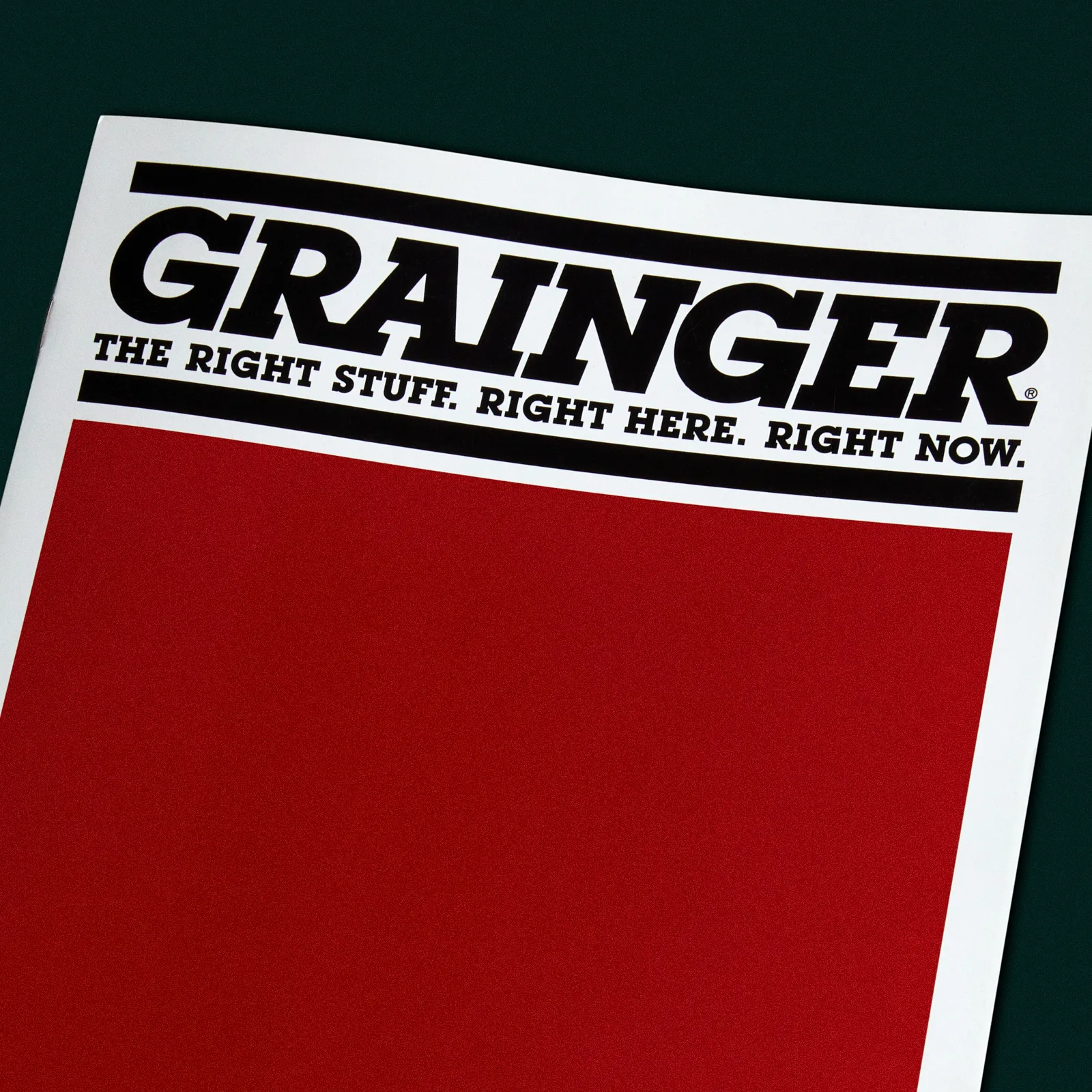 Grainger catalog cover 