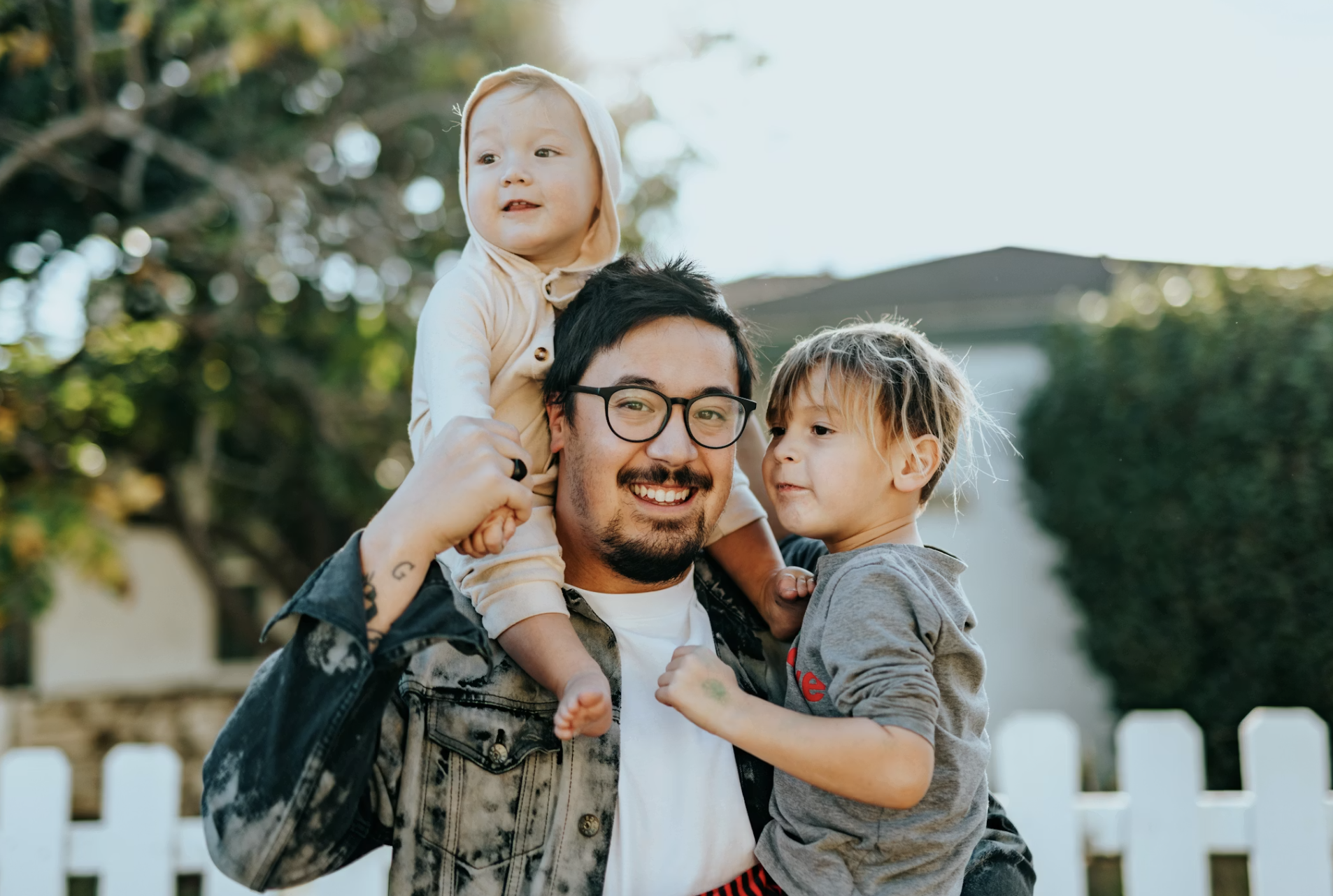 Healthcare provider with child