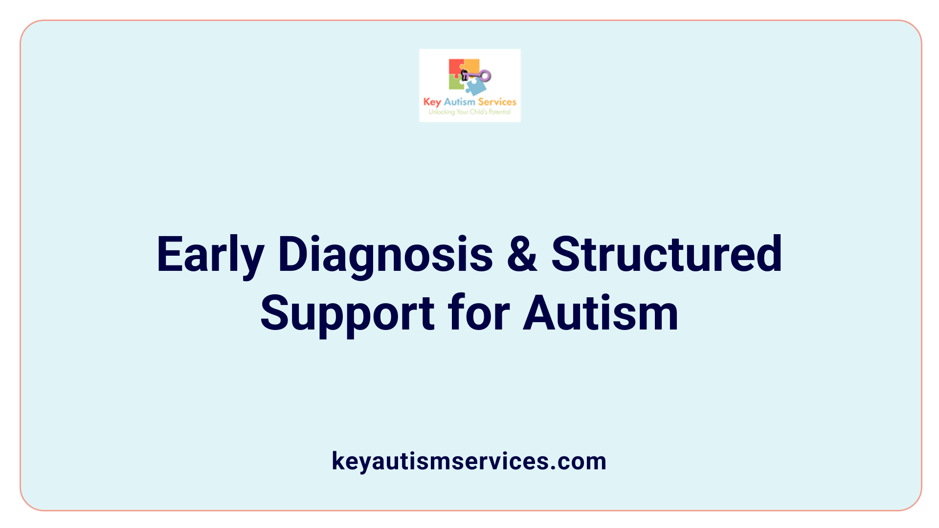 Early Diagnosis & Structured Support for Autism