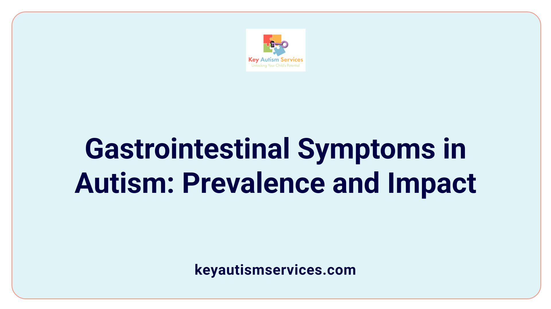 Gastrointestinal Symptoms in Autism: Prevalence and Impact