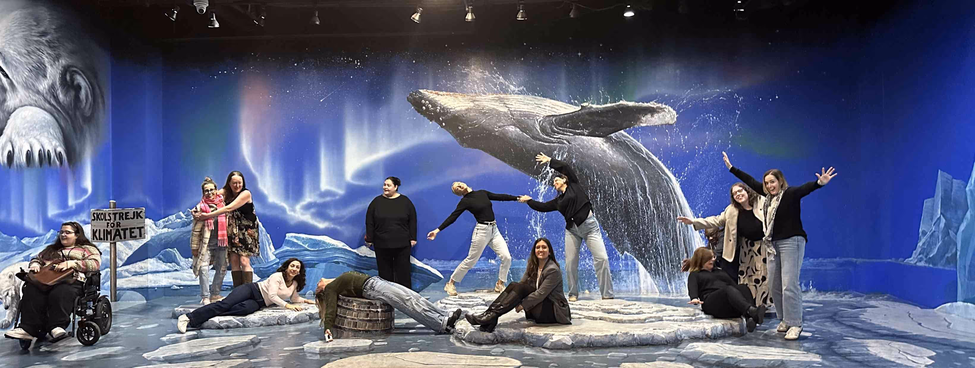 Team members at CPSN team connection day at ArtVo, Docklands in August 2025