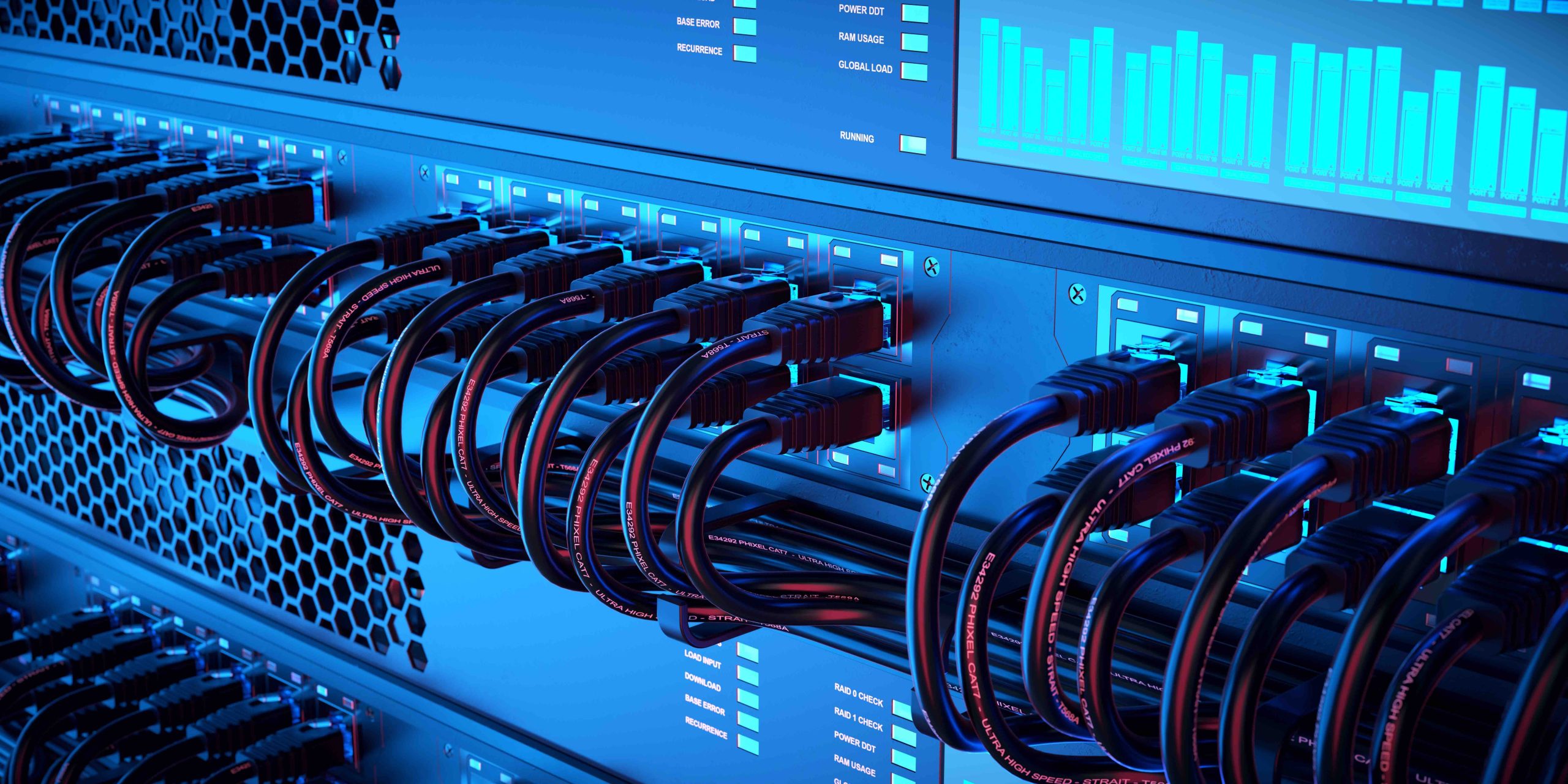 Business network infrastructure installed by Ultra Secure in Northland
