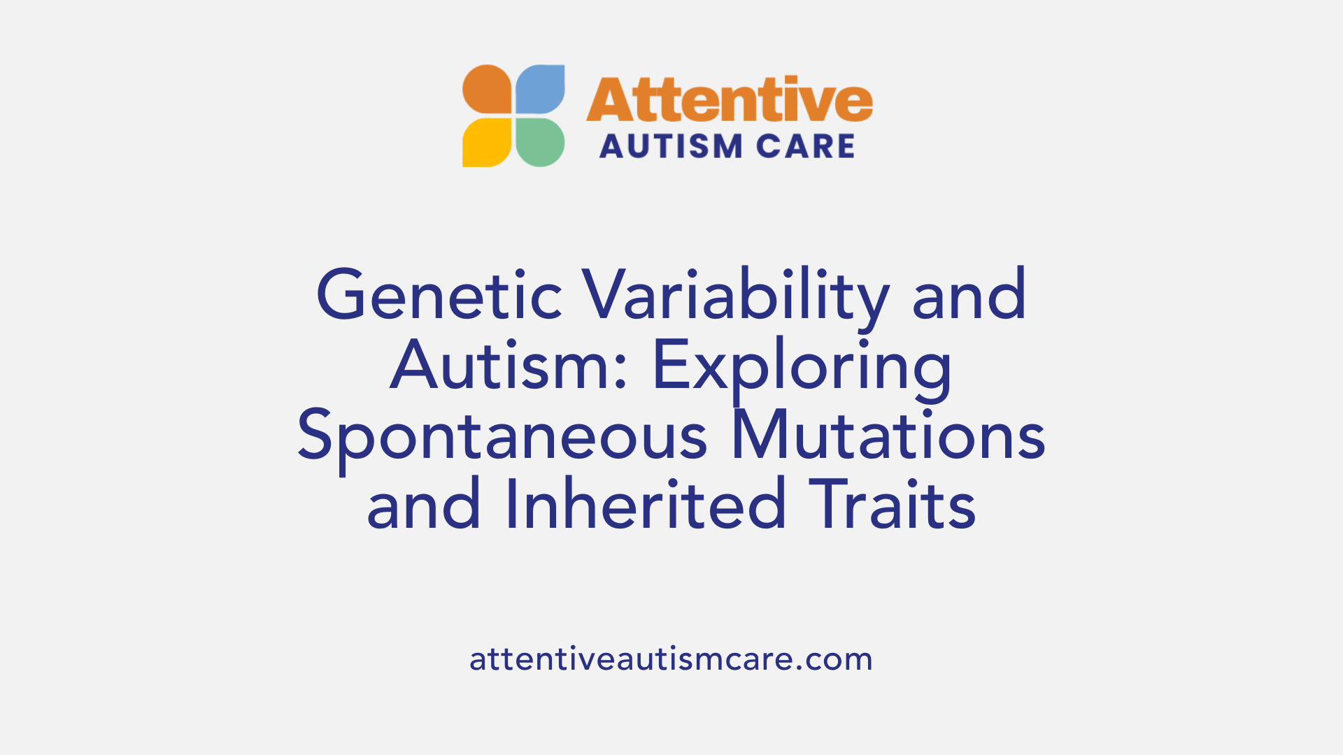 Genetic Variability and Autism: Exploring Spontaneous Mutations and Inherited Traits