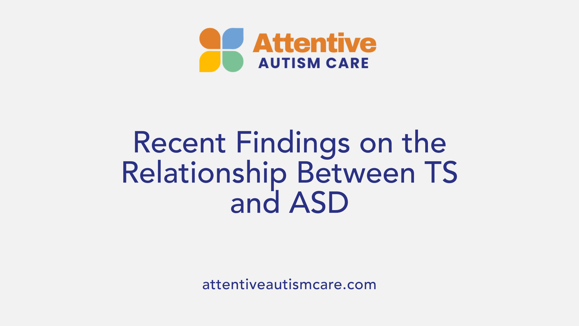 Recent Findings on the Relationship Between TS and ASD