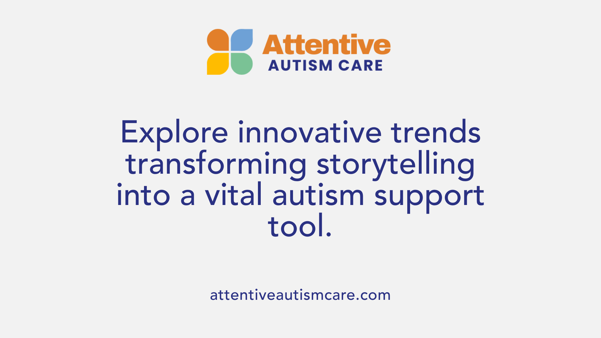 Explore innovative trends transforming storytelling into a vital autism support tool.
