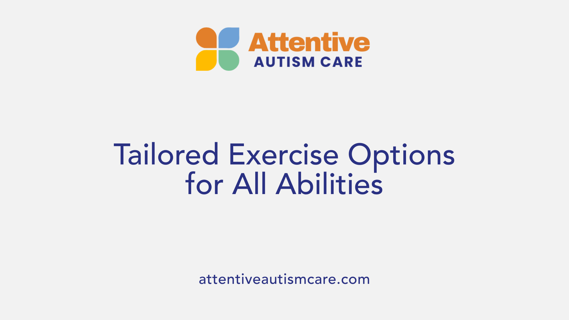 Tailored Exercise Options for All Abilities