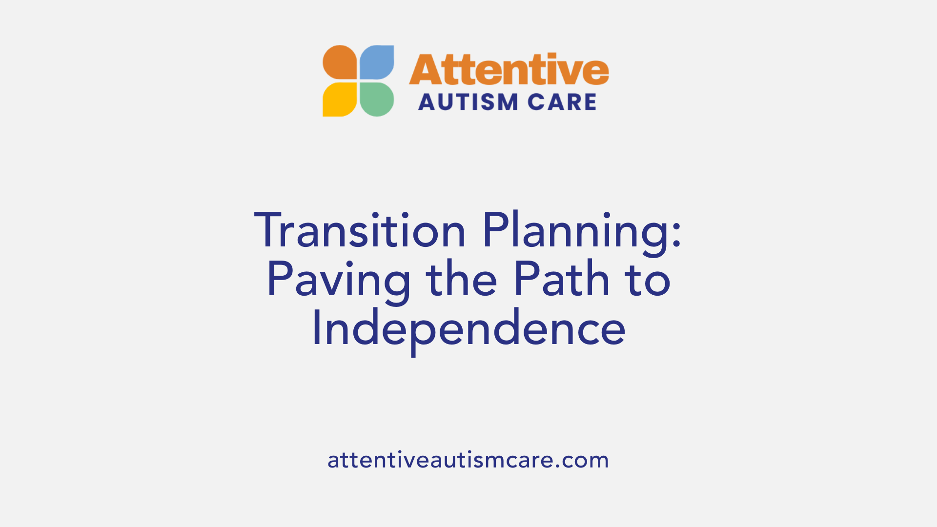 Transition Planning: Paving the Path to Independence