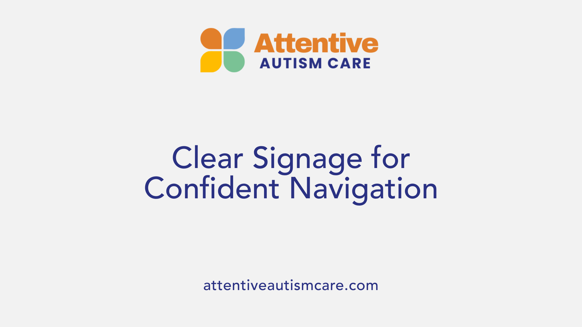 Clear Signage for Confident Navigation