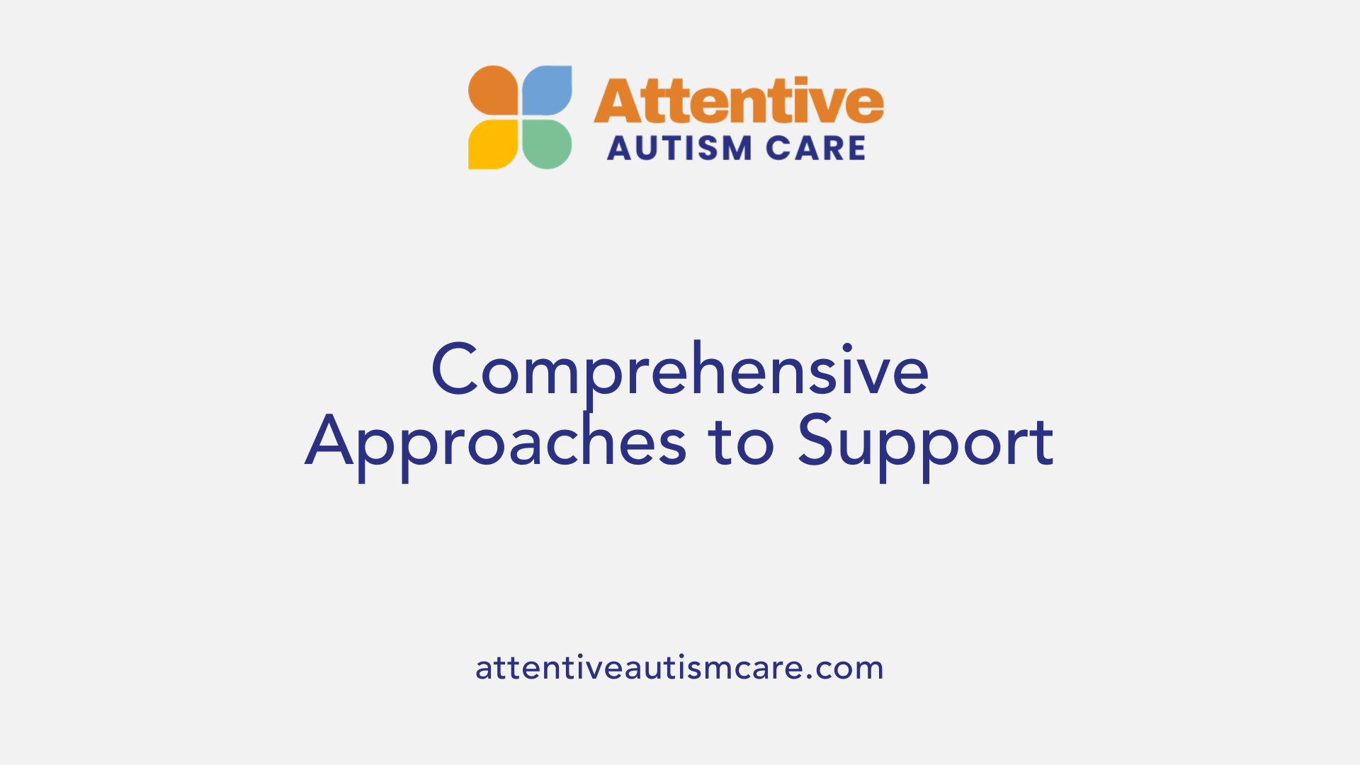 Comprehensive Approaches to Support