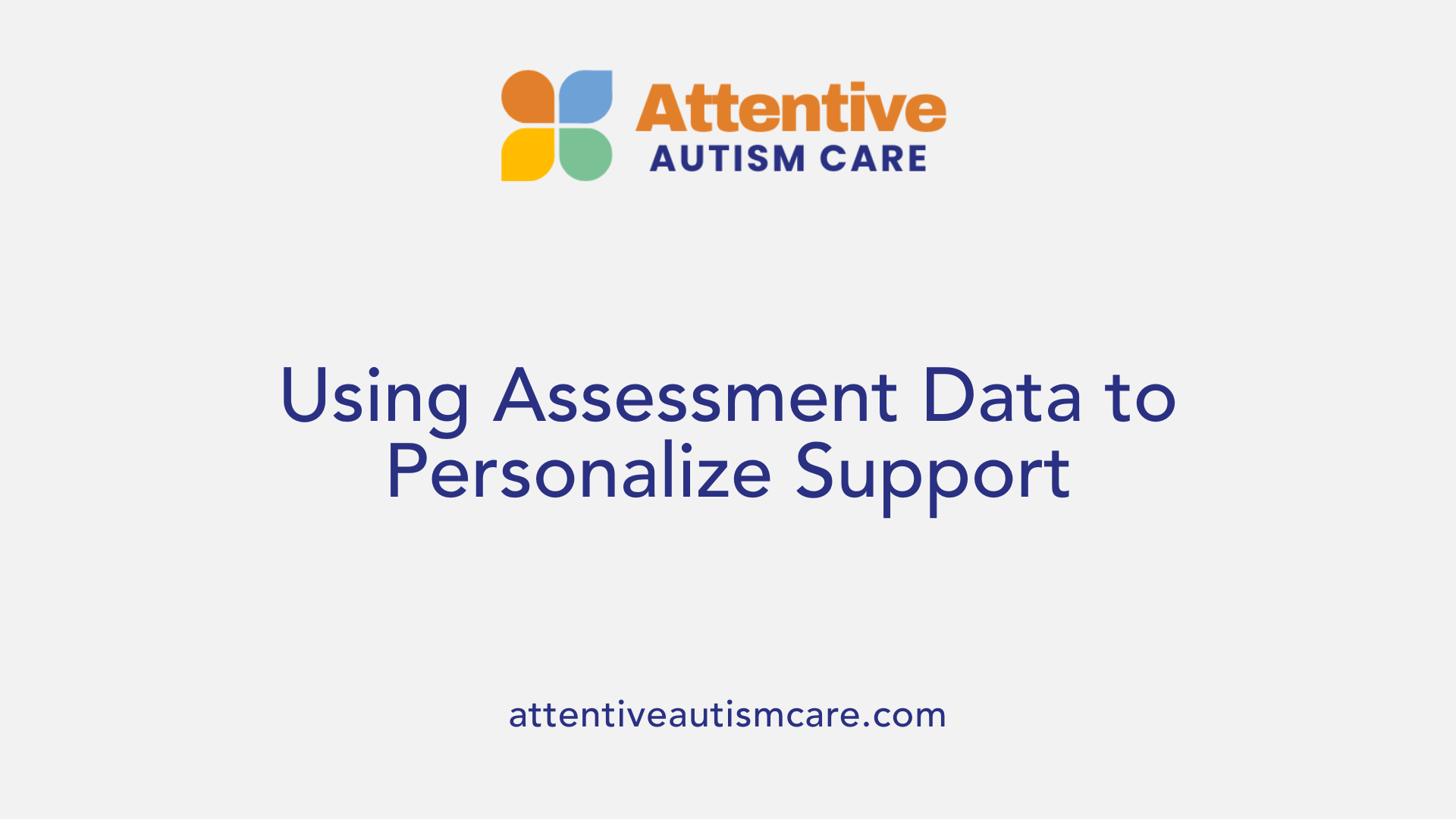 Using Assessment Data to Personalize Support