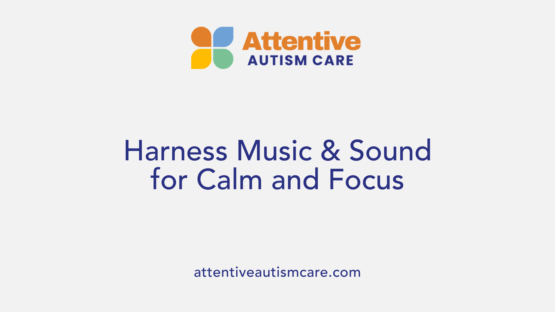 Harness Music & Sound for Calm and Focus