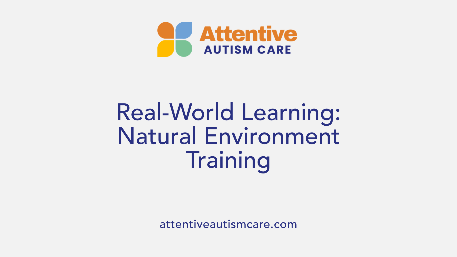 Real-World Learning: Natural Environment Training