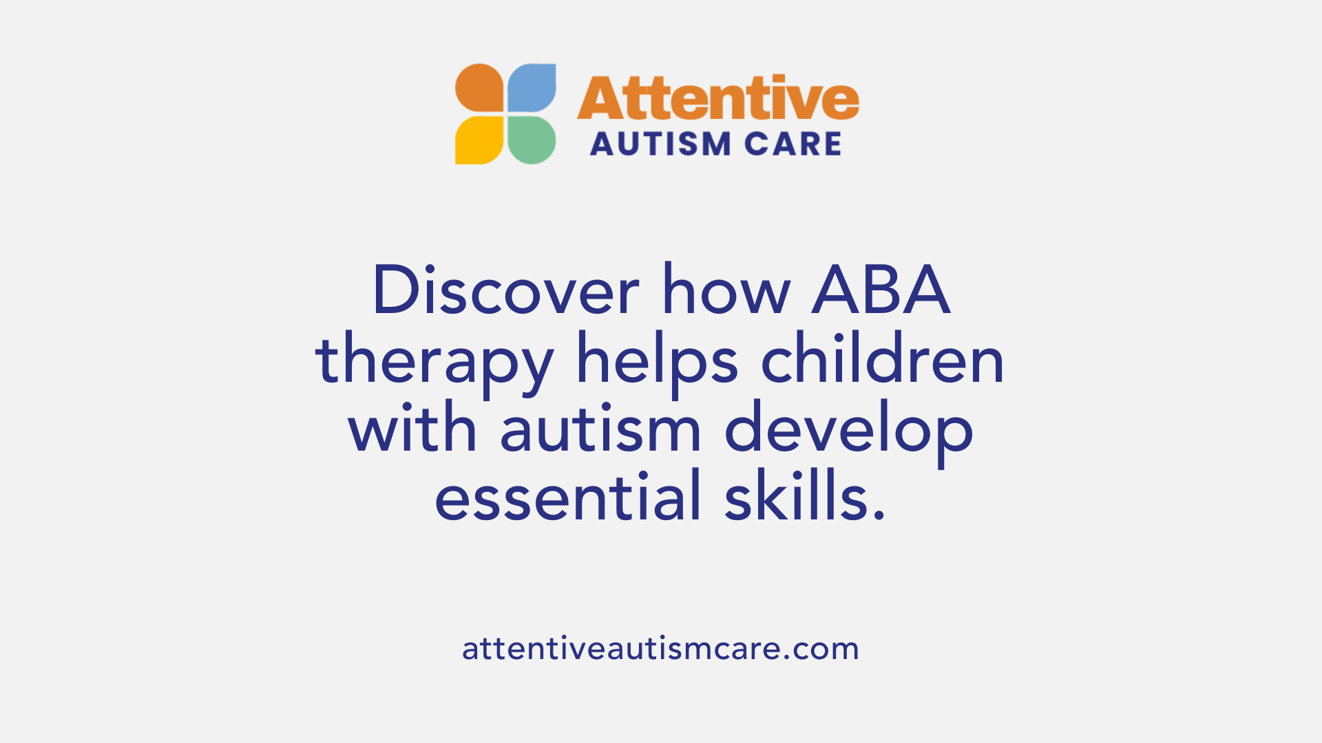 Discover how ABA therapy helps children with autism develop essential skills.