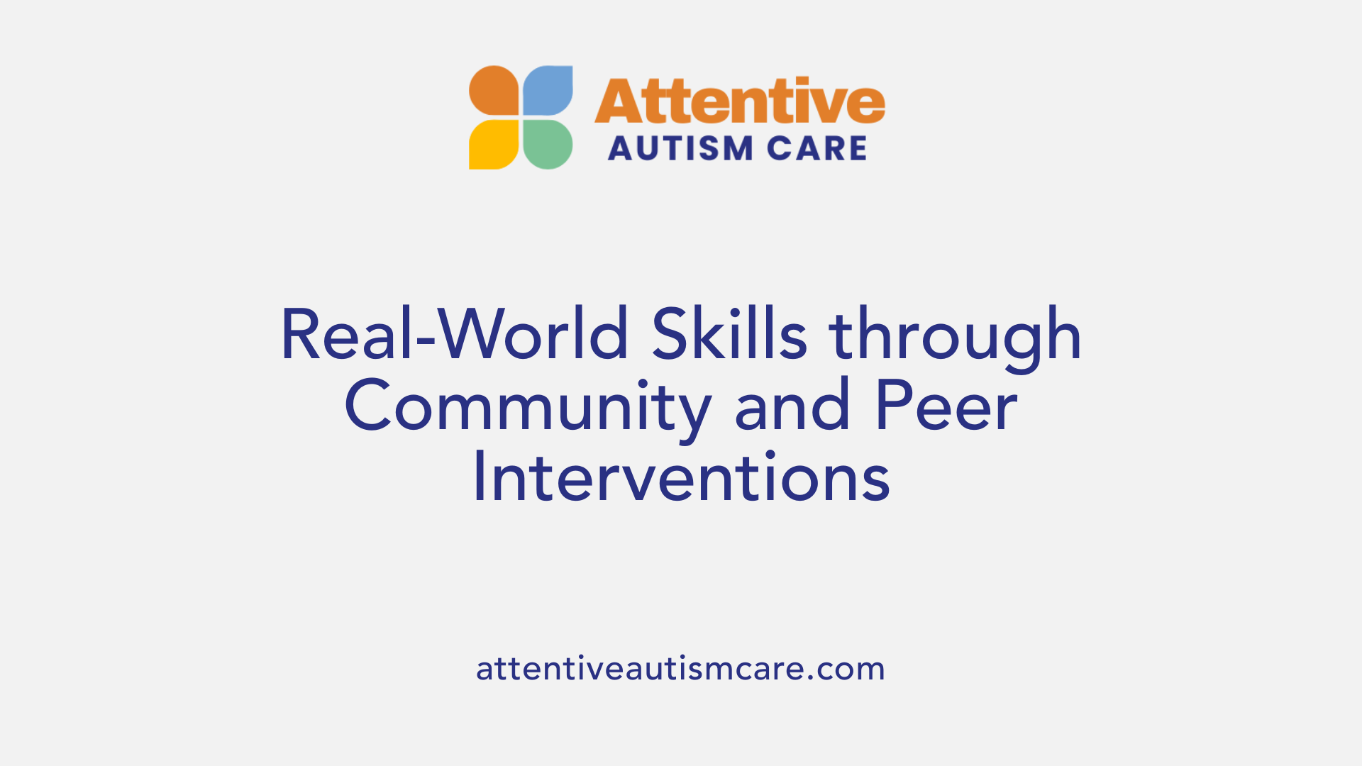 Real-World Skills through Community and Peer Interventions