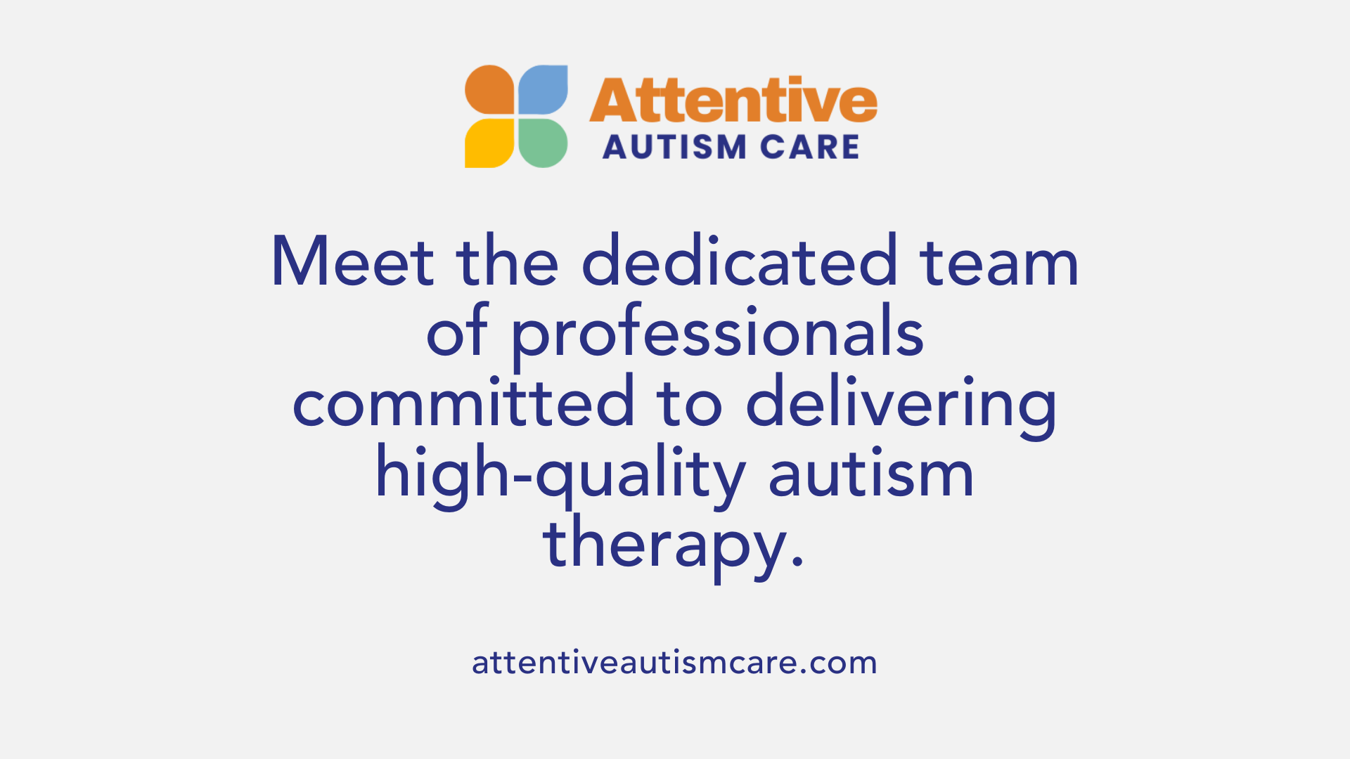 Meet the dedicated team of professionals committed to delivering high-quality autism therapy.