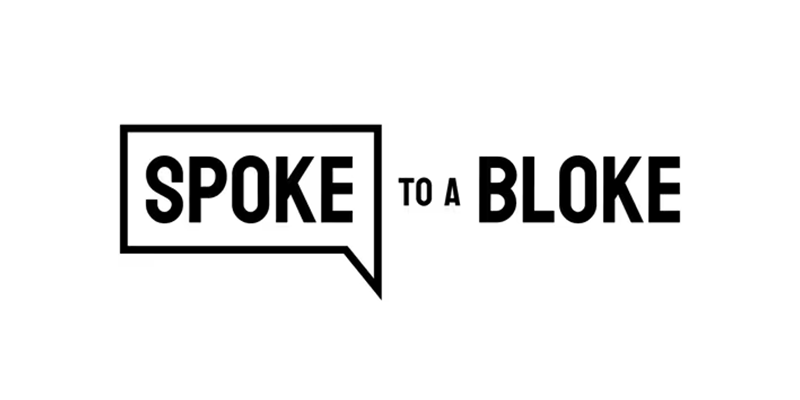 Spoke to a bloke logo