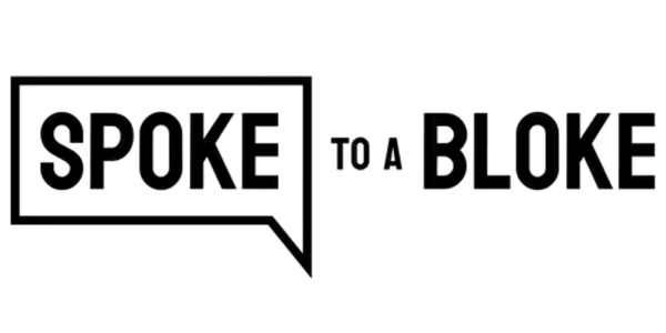 Spoke to a bloke logo