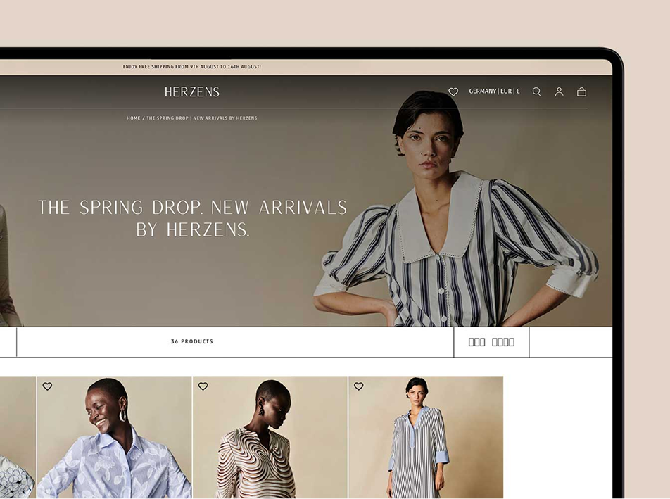  Premium e-commerce web design