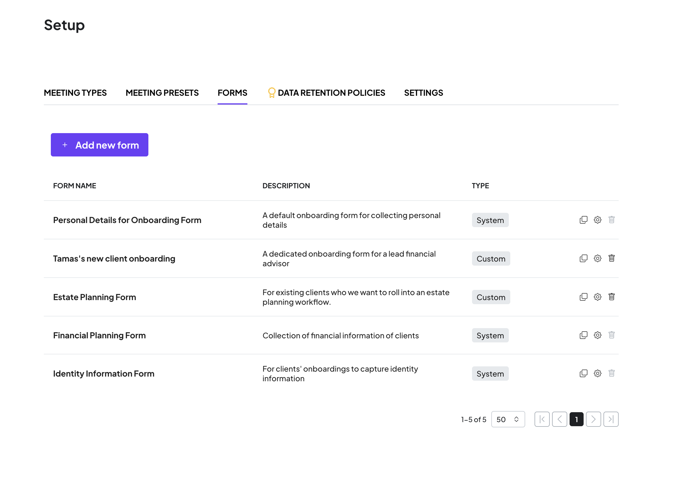 Automated meeting prep with the click of a button