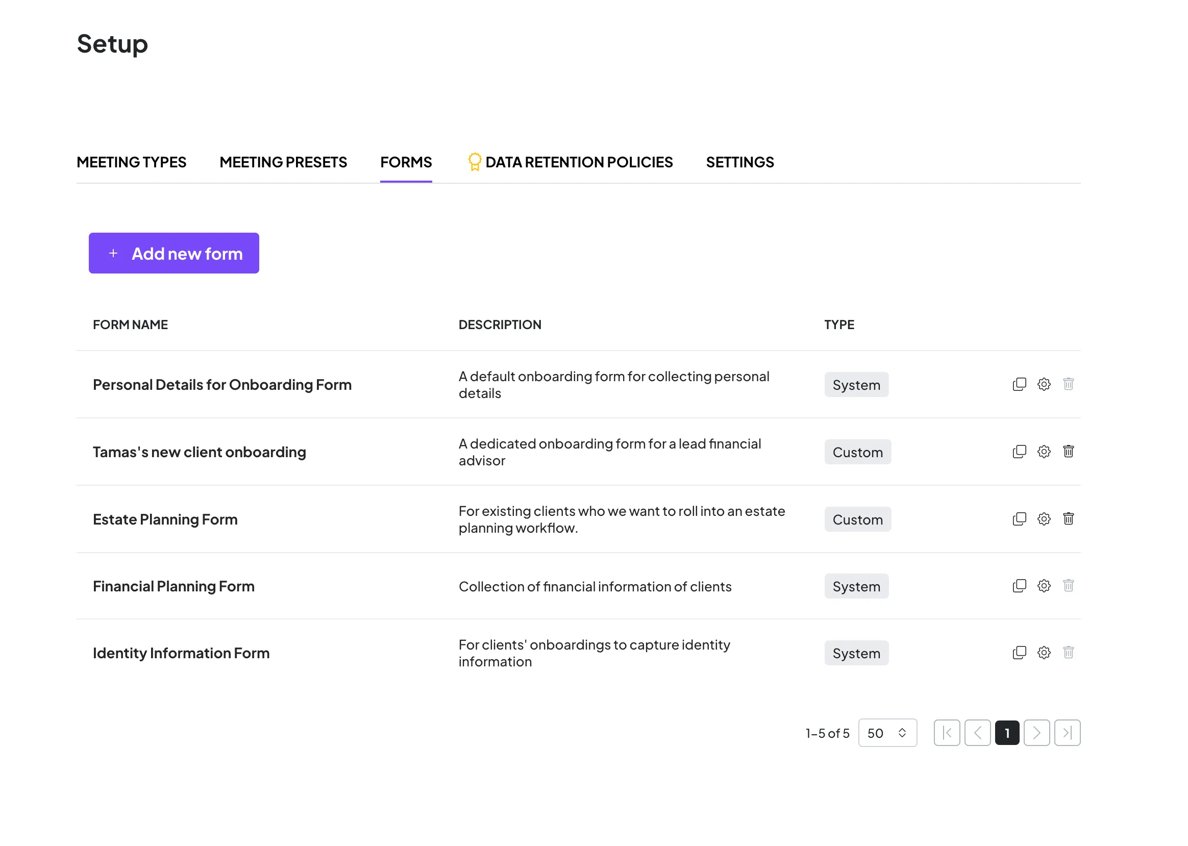 Automated meeting prep with the click of a button