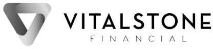 The logo for vita stone financial.