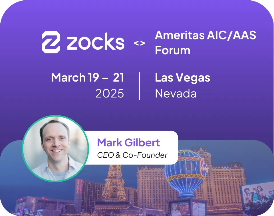 Zocks, the AI Meeting Assistant made for Financial Advisors at Ameritas AIC and AAS Forum