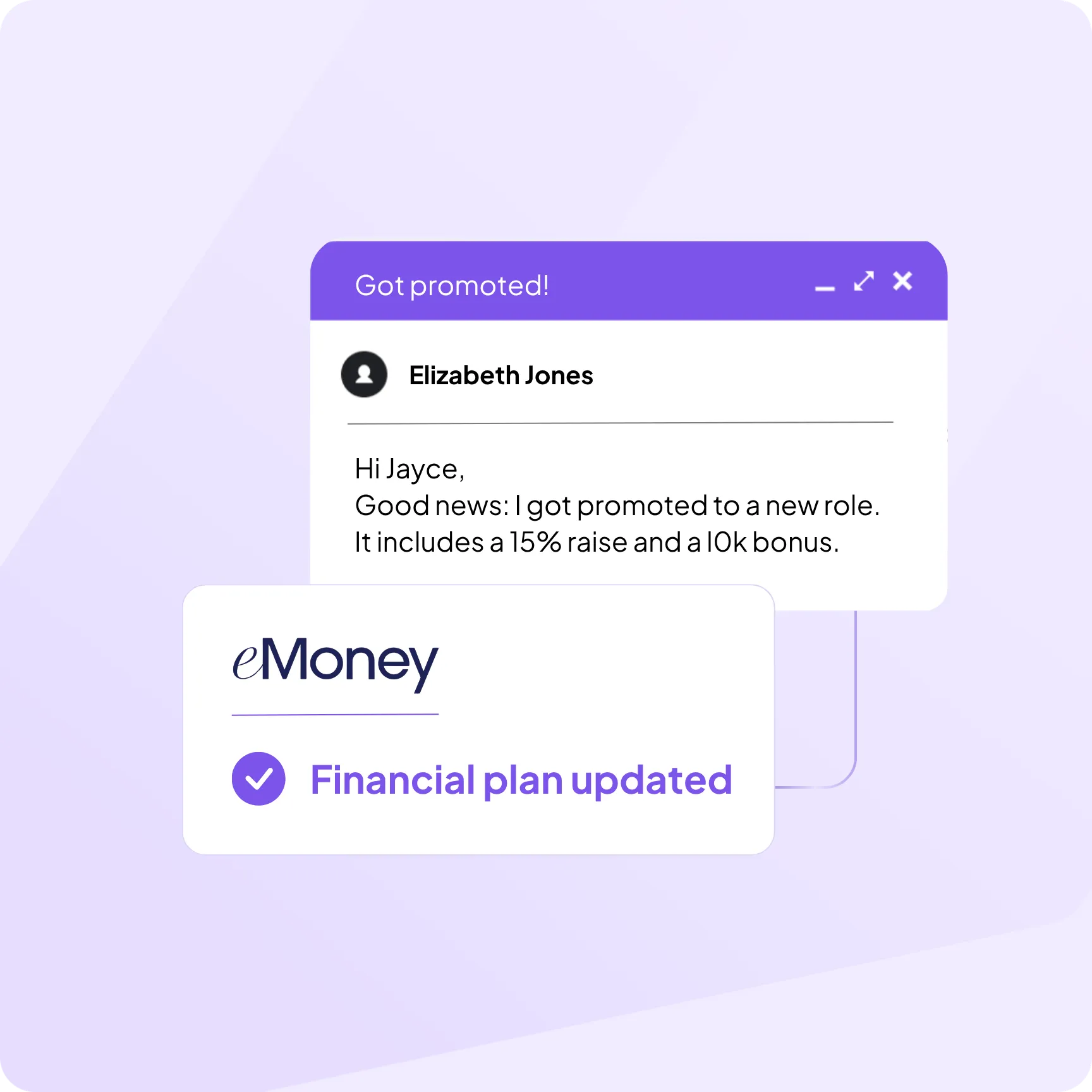 Zocks AI Meeting Assistant email reply eMoney integration