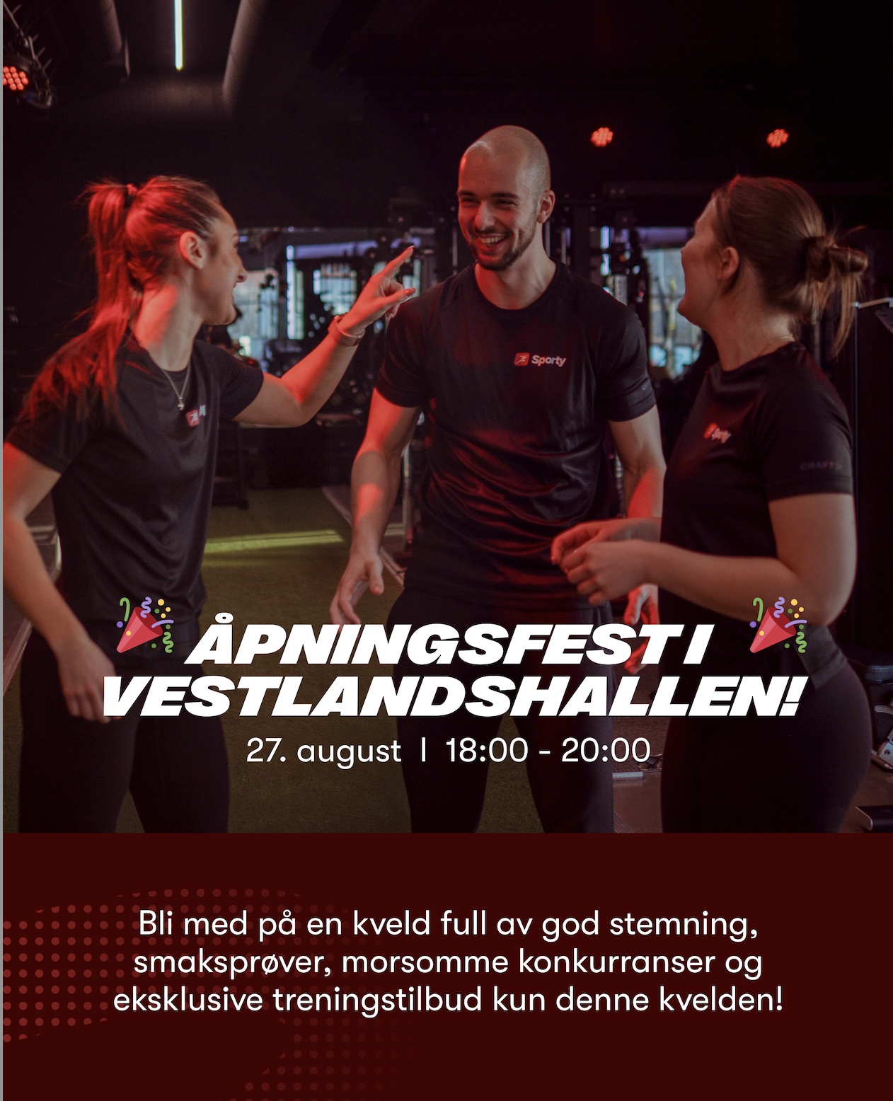 Åpningsfest i vestlandshallen