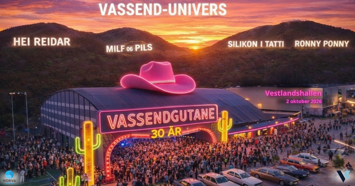 VASSENDGUTANE sin jubileumskonsert