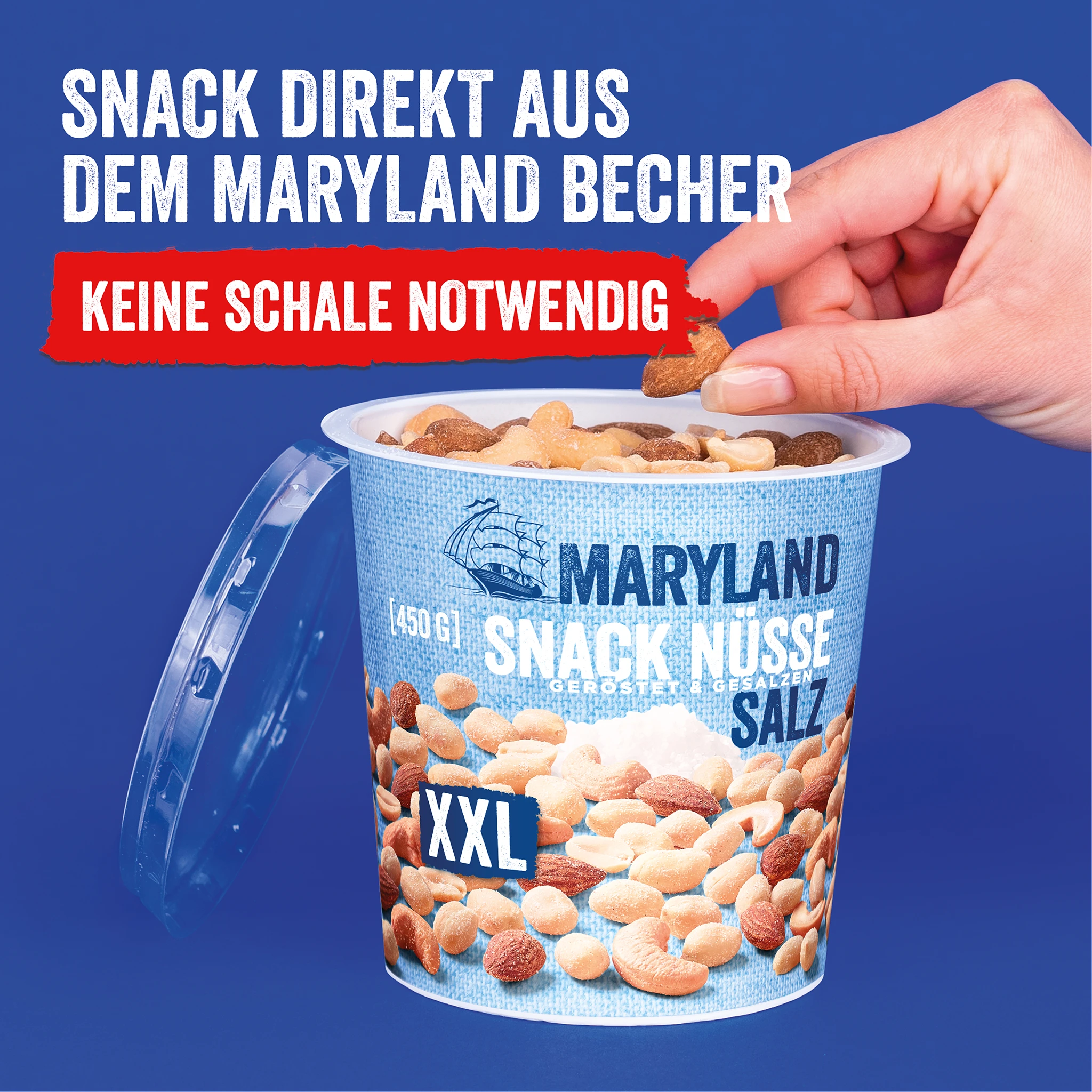Snack Nüsse Salz